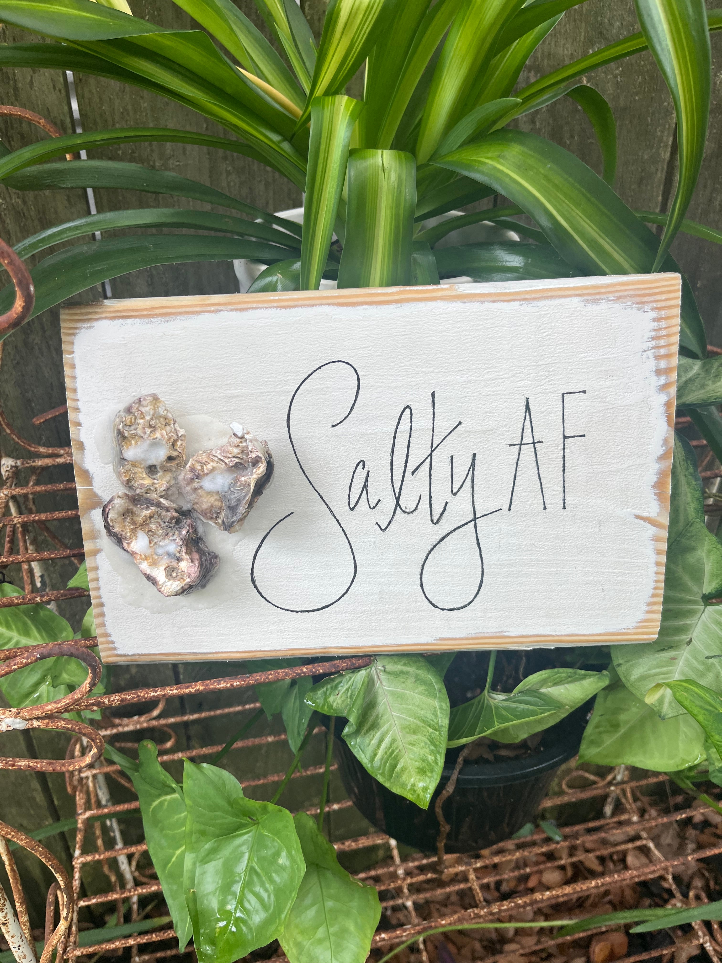 Salty AF Sign