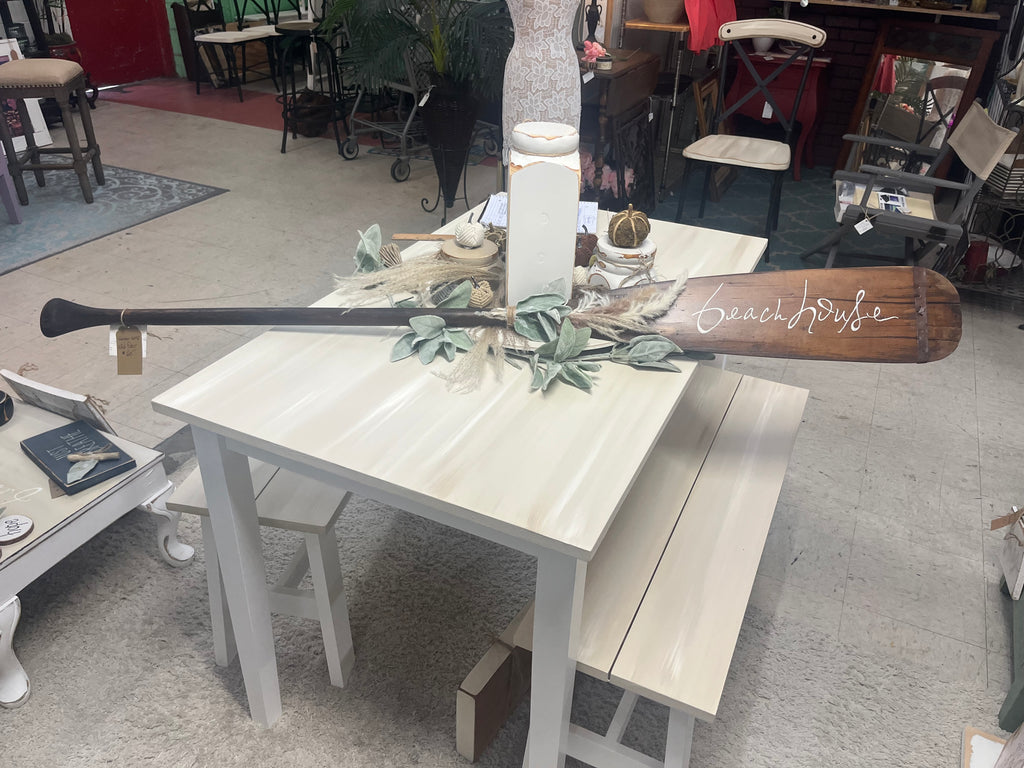 Oar w/ Original Wood w/ Coastal Vibe
