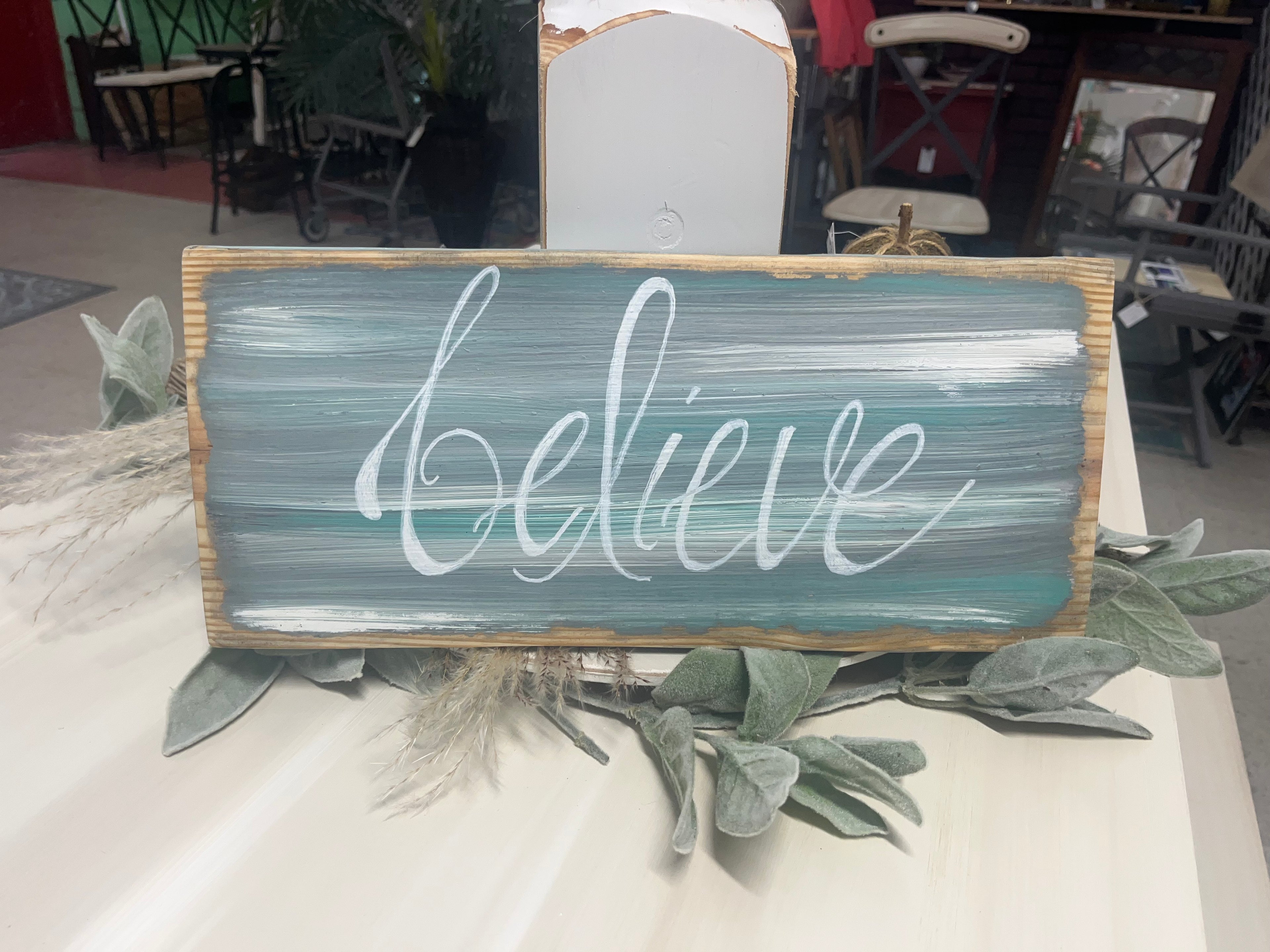 Believe w/ blended colors