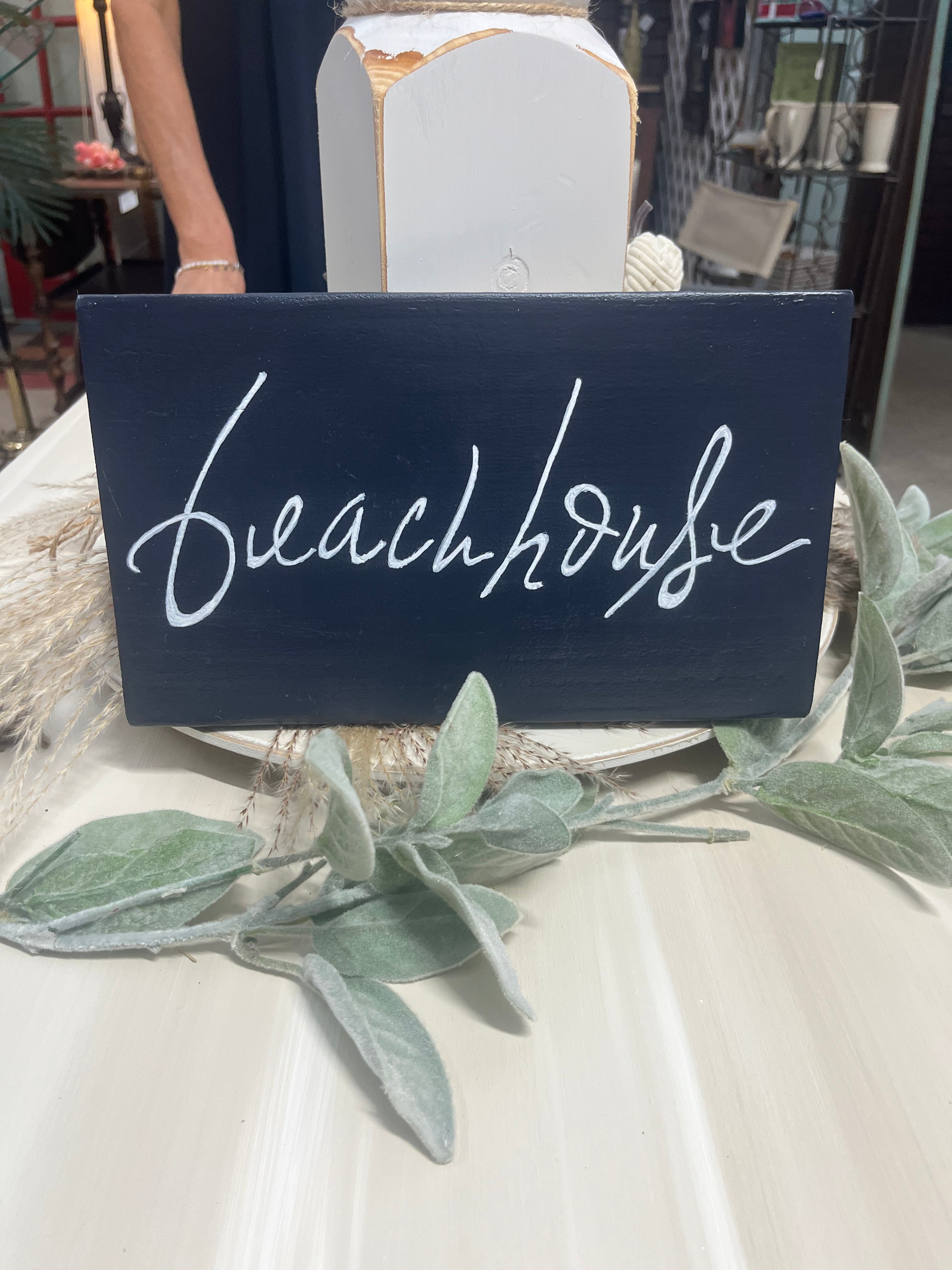 Beach House on navy