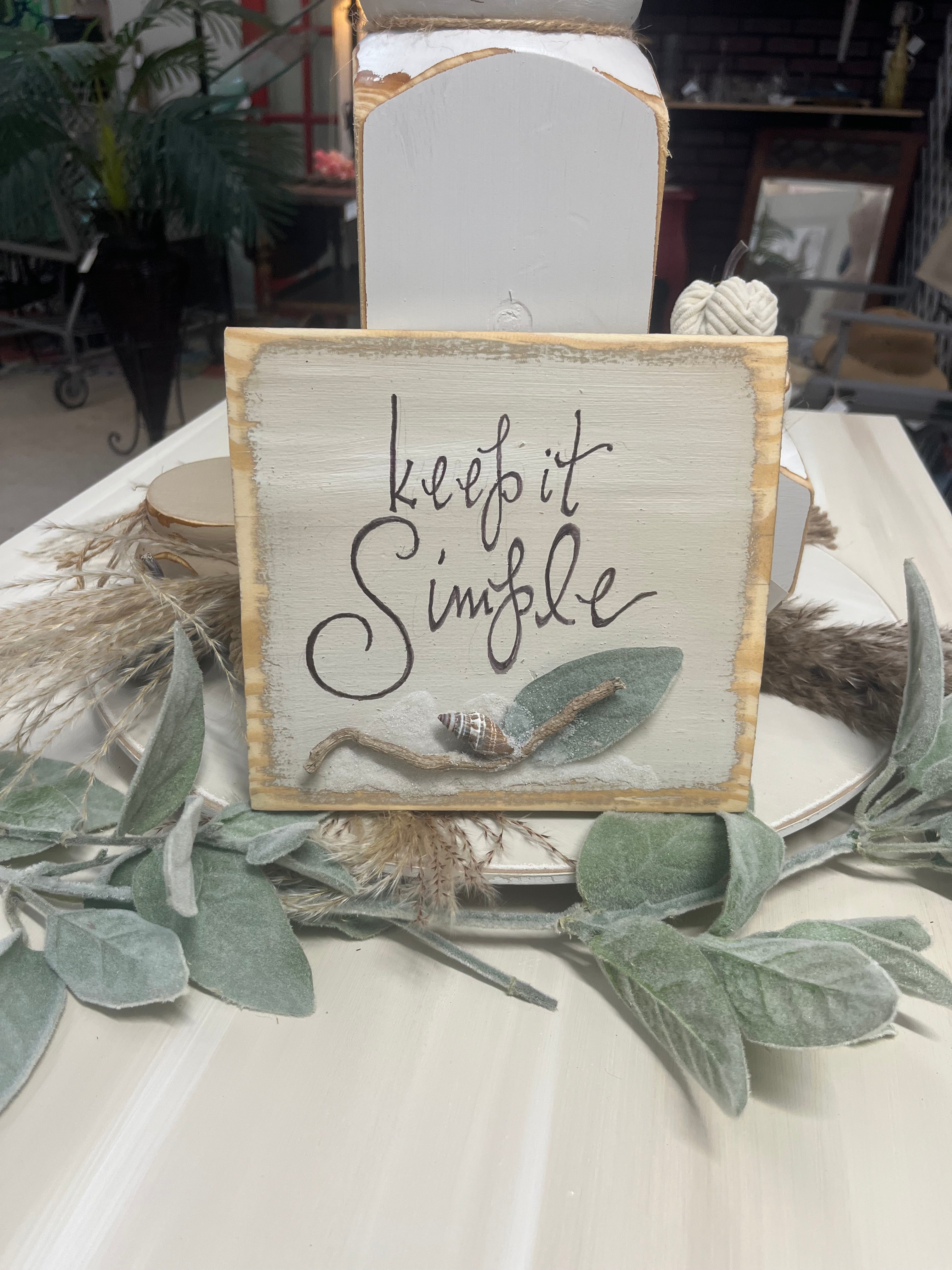 Keep It Simple